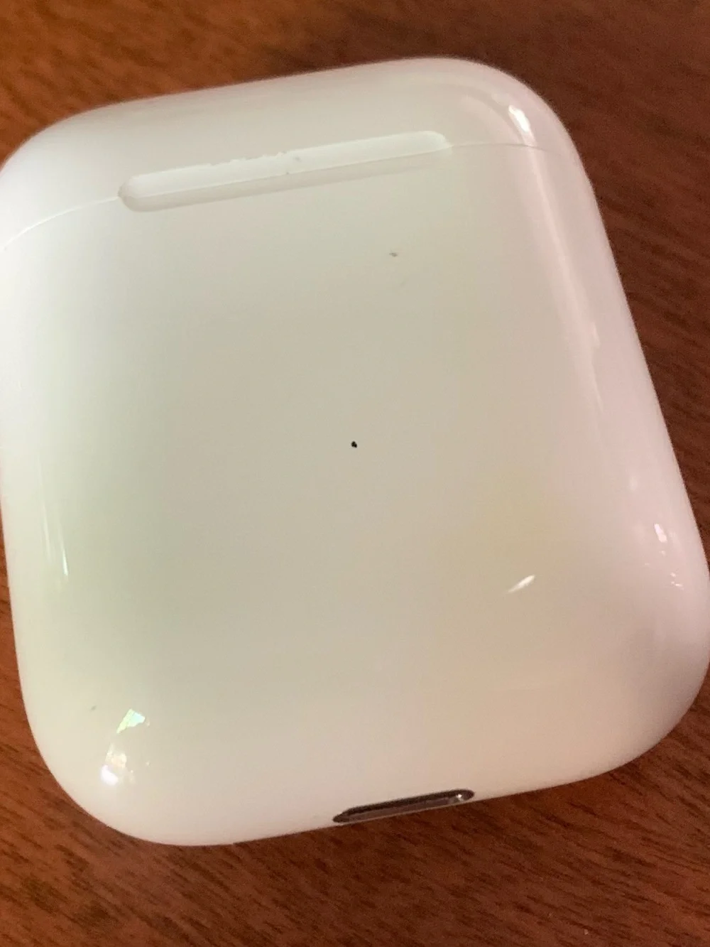 Apple AirPods with Lilac Silicone Protective Cover